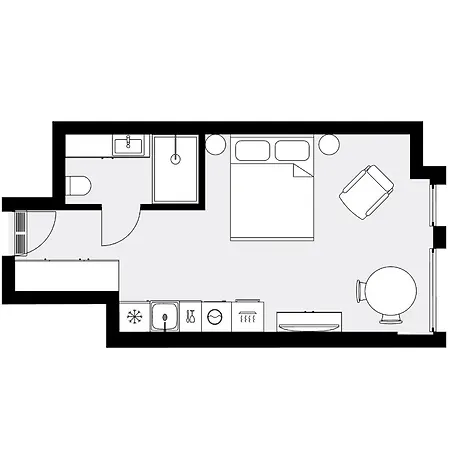 Urban Premium Global 25th Floor No 10, Free Garage, Self Check-in, No Deposit Катовице