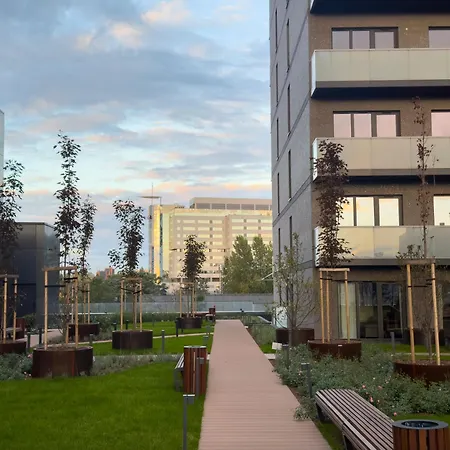 Urban Premium Global 25th Floor No 10, Free Garage, Self Check-in, No Deposit Апартаменты Катовице